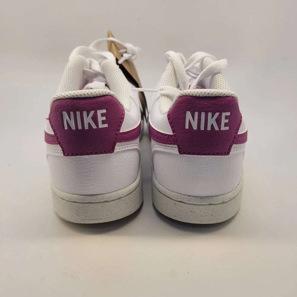 Nike Court Vision Low NN White Cactus Flower Purple DH3158-500 Womens Size 7 NEW